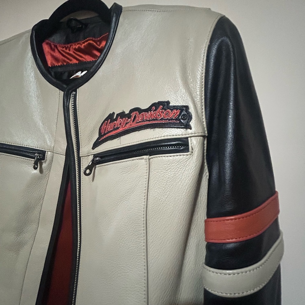 NWOT Harley Davidson leather coat/jacket Vintage 90s